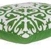 Parkland Collection,Ceti Green And White Throw Pillow - 4 of 4