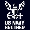 Boy's United States Navy Official Eagle Logo Brother T-Shirt - image 2 of 4