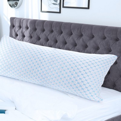 Adjustable Gel-Infused Memory Foam Cooling Body Pillow