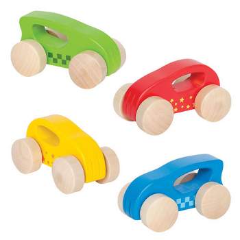 HAPE Little Autos  - Set of 4 Wooden Toy Cars