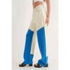 Women's Color Blocked Long Pants - Pretty Garbage - 2 of 4