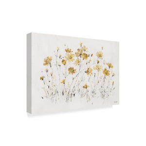 Lisa Audit 'Wildflowers I Yellow' Canvas Art - 1 of 3