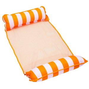 Aqua Leisure 4-in-1 Monterey Hammock Water Floats and Inflatables - Orange - 1 of 3