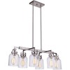Craftmade Lighting Foxwood 6 - Light Island Pendant Light in  Brushed Polished Nickel - 2 of 2