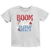 The Juniper Shop Boom Bop Bam Firework Youth Short Sleeve Tee - 2 of 4