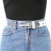 INSPIRE CHIC Womens Grommet Clear Waist Belt Plus Size Waist Belts for Jeans Dresses 1 Pc - 4 of 4