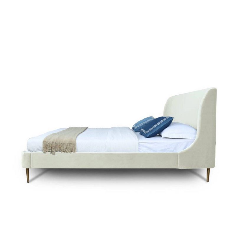 Full Heather Upholstered Bed - Manhattan Comfort, 5 of 9