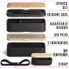 Premium Bento Box with Utensils, Chopsticks & Dip Container, for Adults & Kids - 3 of 4