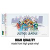 Justice League Hall Of Justice Automotive Bumper Sticker - 3 of 4