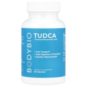 BodyBio TUDCA, 500 mg , 60 Capsules (250 mg per Capsule) - 1 of 2
