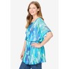 Woman Within Plus Size Miracle Mesh Blouson Tunic - 4 of 4