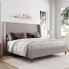 51.2"Bed Frame with High Headboard,Upholstered Bed - 2 of 4