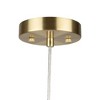 Artcraft Lighting Vita 1 - Light Pendant in  White/Brass - 4 of 4