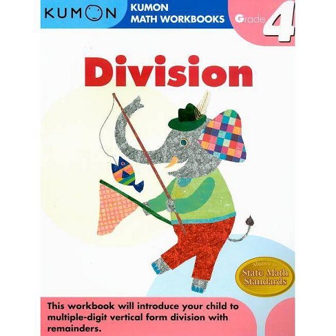 division grade 4 kumon math workbooks paperback target