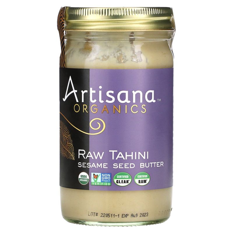 Artisana Organics, Raw Tahini, Sesame Seed Butter, 14 oz (397 g), 1 of 4