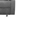 38" Kalen Active Sitting Chair Gray Chenille - Acme Furniture: Cotton Upholstery, Metal Frame, No Tools Assembly - 2 of 4