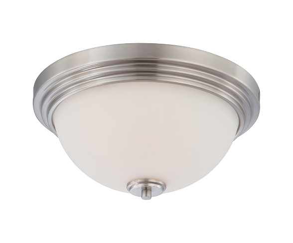 Ceiling Lights Flush Mount Brushed Nickel - Aurora Lighting