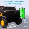 Garvee Kids Ride On Truck Car, 24V Powered Electric Vehicle Truck for Kids with Remote Control, Led Light, Music, Horn, High Low Speed - 3 of 4