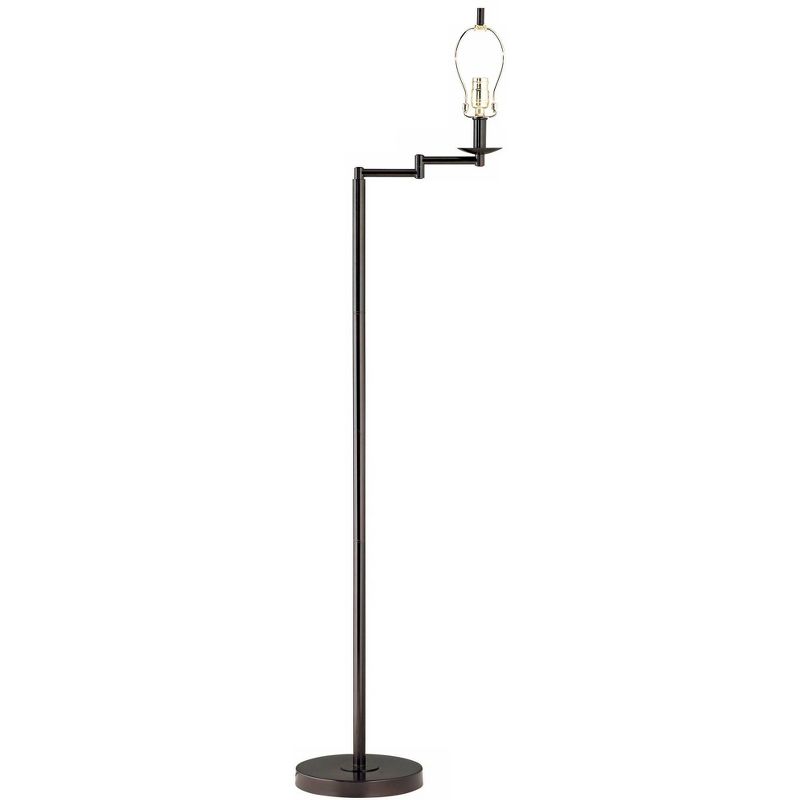 Regency Hill Adjustable Swing Arm Floor Lamp Base 60.5" Tall Bronze for Living Room Reading Bedroom Office, 2 of 4