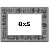 PosterPalooza | Photo Size Distressed Black Picture Frame - UV Acrylic, Foam Board Backing, Hanging Hardware - 2 of 4