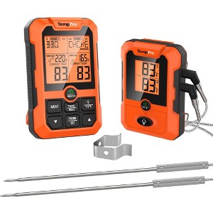 TempPro TP810W Wireless Meat Thermometer of 500FT Dual Probe Meat