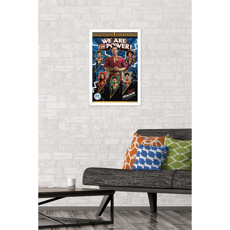 Trends International DC Comics Movie Shazam! Fury of the Gods - Family Framed Wall Poster Prints, 2 of 7
