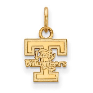 Black Bow Jewelry 10k Yellow Gold Tennessee Volunteers NCAA Extra Small Pendant - 1 of 3