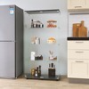 NicBex 3 Shelves File Cabinet with Double Door Glass Cabinet,Office Cabinet with Spacious Tier-Shelving Design,Filing Cabinet for Home Office - 2 of 4