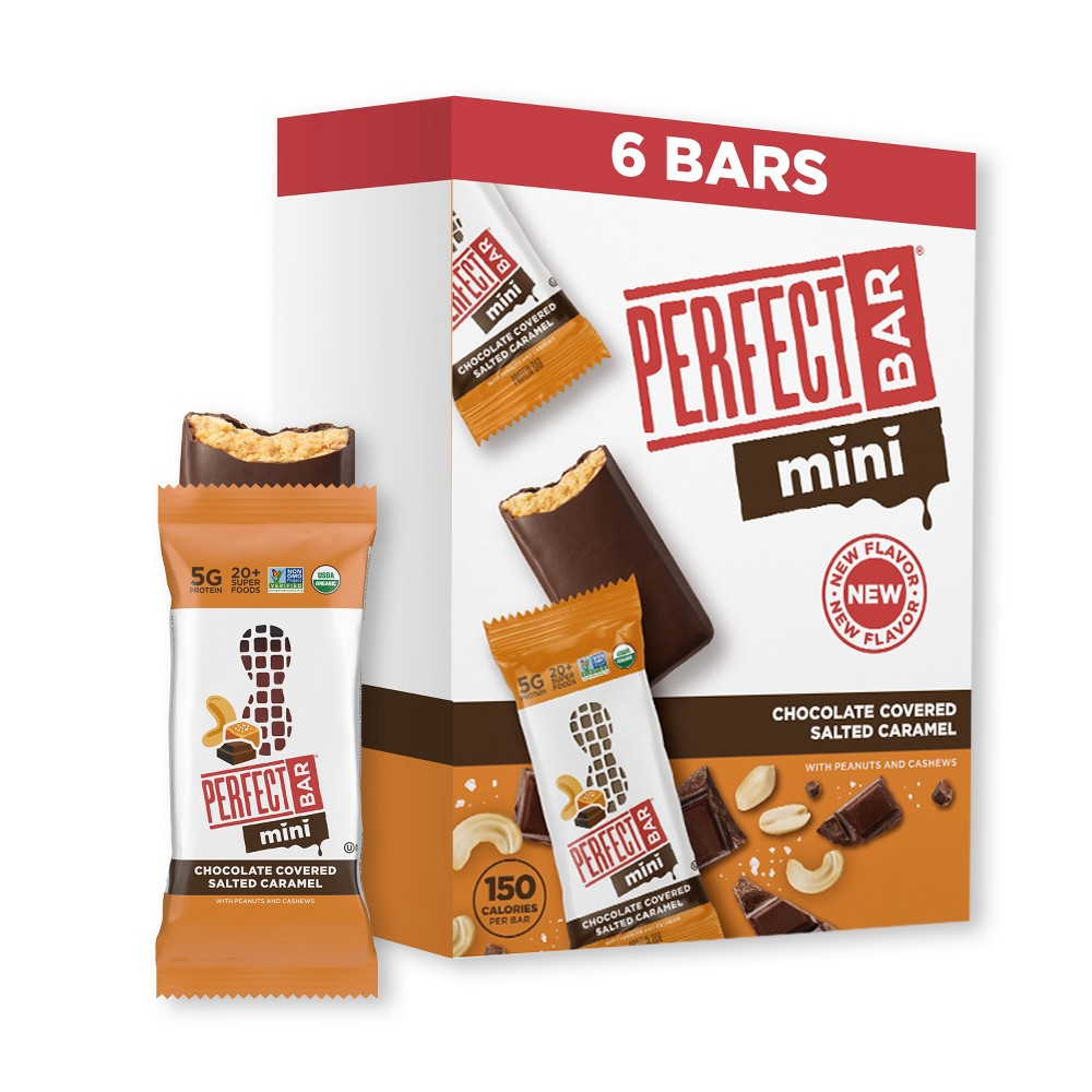Perfect Bar Salted Caramel Mini Bars - 6.3oz/6pk