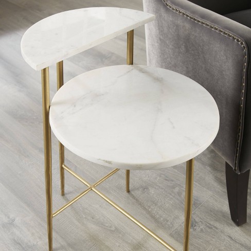 Marble top side store table target