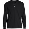 Lands' End Men's Super-T Long Sleeve Henley Shirt - 2 of 2