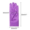 INSPIRE CHIC Women's Satin Faux Pearl Sembellished Full Finger Gloves - 2 of 4