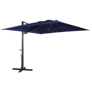 Mondawe 10ft Square Aluminum 90° Adjustable Tilt Umbrella for Outdoor Patio Umbrella - 1 of 1