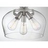 Savoy House Octave 3 - Light Semi-Flush Mount in  Satin Nickel - 3 of 3