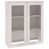 vidaXL Top for Highboard HAMAR White 33.5 in.x13.8 in.x39.4 in. Solid Wood Pine - 2 of 4