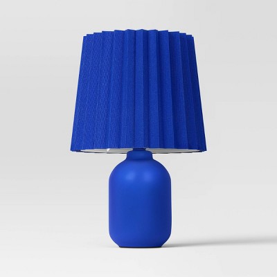 Mini Ceramic Lamp Blue - Room Essentials™