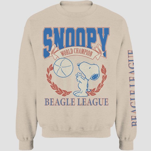 Champion snoopy sweatshirt on sale