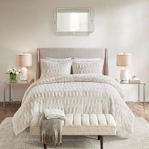 GDFStudio Berea Luxury Faux Fur Comforter Set with Soft Mink Reverse - 1 of 4