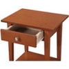 Passion Furniture Dalton 1-Drawer Nightstand (28 in. H x 18 in. W x 14 in. D) - 3 of 4