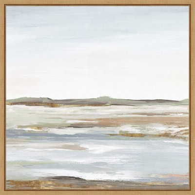 16" x 16" Vastness I by Eva Watts Framed Wall Canvas - Amanti Art