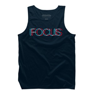 Men's Design By Humans FOCUS By BLACKSTONE Tank Top - 1 of 3
