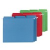Smead FasTab  Hanging File Folder, 1/3-Cut Built-In Tab, Letter Size, Assorted Colors, 18 per Box (64053) - 3 of 4