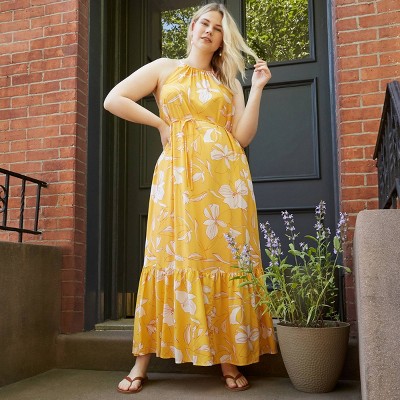women's plus size tiered dresses