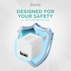 iHome Single Port USB Wall Charger Block and 5FT Micro USB Charging Cable, Lightweight & Portable, White - 4 of 4