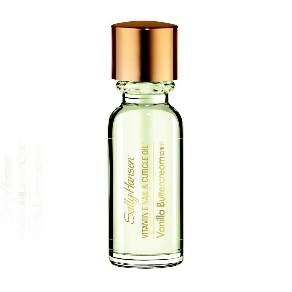Photos - Manicure & Pedicure Tools Sally Hansen Nail Treatment 45124 Vitamin E Nail & Cuticle Oil - 0.45 fl oz 
