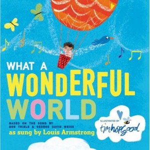 What a Wonderful World by Bob Thiele (Board Book) - 1 of 1