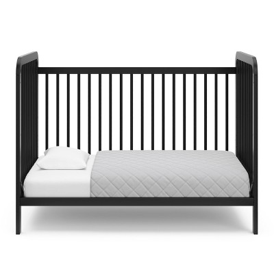 Storkcraft Pasadena Black Pine Wood 3-in-1 Convertible Crib
