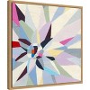 Amanti Art Geometric Dahlia I by June Erica Vess Framed Canvas Wall Art - 3 of 4