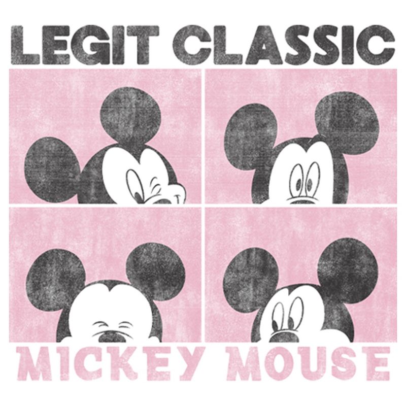 Girl's Disney Mickey Mouse Legit Classic T-Shirt, 2 of 5