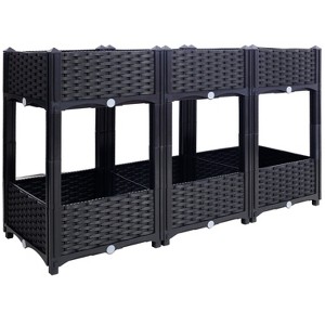 Mlmh & Kngwa 47"W Elevated Planter Garden Box - 1 of 4